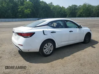 2024 Nissan Sentra S with VIN 3N1AB8BVXRY220113, listed as a Copart auction lot 60719205 with Not provided miles and Salvage title. Bid and sale history available at DreamBid. Image 3.