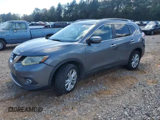 2015 Nissan Rogue S with VIN 5N1AT2MLXFC840222, listed as a Copart auction lot 50228225 with 200,263 mi miles and Salvage Title. Bid and sale history available at carsss.com. Image 1.