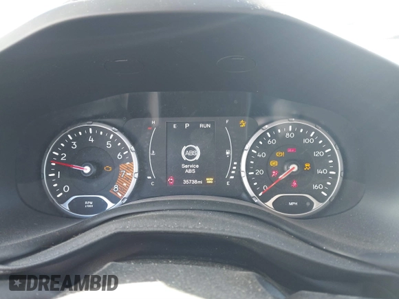 2021 Jeep Renegade Jeepster with VIN ZACNJDAB0MPN28743, listed as a IAAI auction lot 41354556 with 35,738 mi miles and . Bid and sale history available at DreamBid. Image 7.