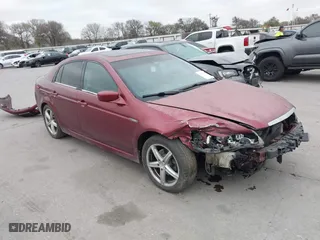 2005 Acura TL with VIN 19UUA66285A029128, listed as a IAAI auction lot 41782954 with 291,476 mi miles. Bid and sale history available at carsss.com. Image 1.