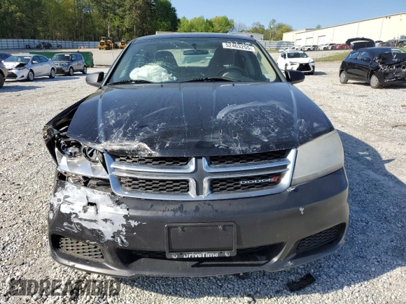 2013 Dodge Avenger SE with VIN 1C3CDZAB1DN512210, listed as a Copart auction lot 52463255 with 138,225 mi miles and Salvage Title. Bid and sale history available at carsss.com. Image 5.