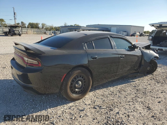 2018 Dodge Charger Police with VIN 2C3CDXKT3JH226083, listed as a Copart auction lot 81124474 with 62,373 mi miles and Clean Title. Bid and sale history available at carsss.com. Image 3.