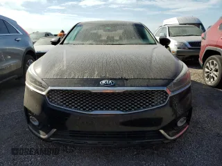 2017 Kia Cadenza Premium with VIN KNALB4J17H5073187, listed as a Copart auction lot 76198994 with 102,049 mi miles and Salvage Title. Bid and sale history available at carsss.com. Image 5.