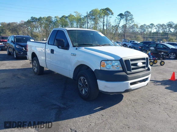 2007 Ford F-150 XL with VIN 1FTRF12237NA38894, listed as a IAAI auction lot 41834362 with 392,011 mi miles. Bid and sale history available at carsss.com. Image 1.