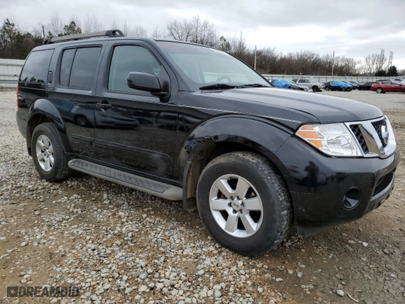 2012 Nissan Pathfinder SV with VIN 5N1AR1NN0CC616445, listed as a Copart auction lot 43601995 with 0 mi miles and Salvage Title. Bid and sale history available at carsss.com. Image 4.