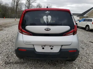 2020 Kia Soul LX with VIN KNDJ23AU0L7097259, listed as a Copart auction lot 53649355 with 96,485 mi miles and Salvage Title. Bid and sale history available at carsss.com. Image 6.