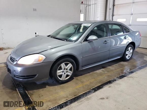 2009 Chevrolet Impala LS with VIN 2G1WB57N691128496, listed as a Copart auction lot 54211565 with 247,617 mi miles and Salvage Title. Bid and sale history available at DreamBid. Image 1.