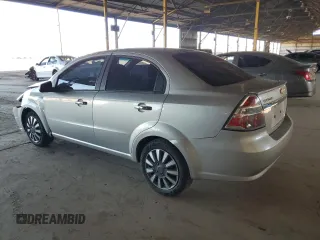2009 Chevrolet Aveo 2LT with VIN KL1TG56E29B607616, listed as a Copart auction lot 62552825 with 118,947 mi miles and Salvage title. Bid and sale history available at DreamBid. Image 2.