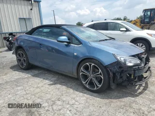 2017 Buick Cascada with VIN W04WG3N53HG018548, listed as a Copart auction lot 64110975 with 59,973 mi miles and Salvage title. Bid and sale history available at DreamBid. Image 4.