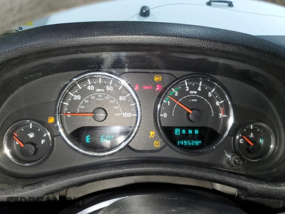 2015 Jeep Wrangler Unlimited Sport with VIN 1C4BJWDG0FL737965, listed as a Copart auction lot 56711765 with 149,528 mi miles and Salvage title. Bid and sale history available at DreamBid. Image 9.
