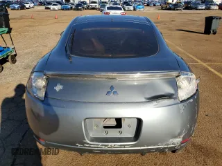 2007 Mitsubishi Eclipse GT with VIN 4A3AK34T27E002301, listed as a Copart auction lot 45931345 with 226,009 mi miles and Salvage Title. Bid and sale history available at DreamBid. Image 6.