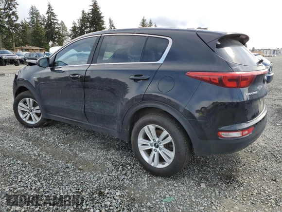 2017 Kia Sportage LX with VIN KNDPMCAC3H7180963, listed as a Copart auction lot 49012245 with 107,506 mi miles and Clean Title. Bid and sale history available at DreamBid. Image 2.