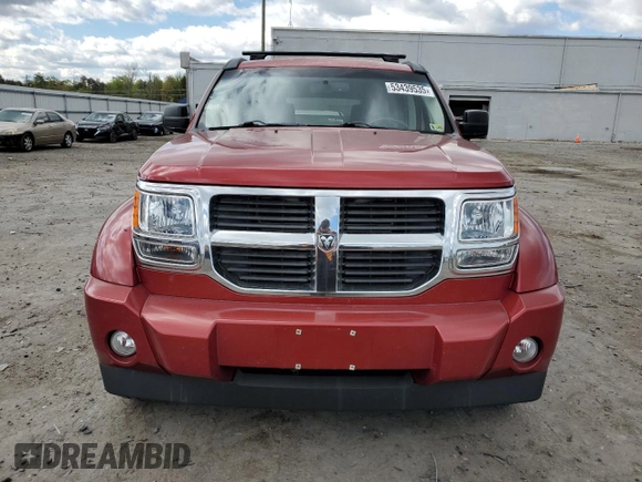 2007 Dodge Nitro SLT with VIN 1D8GU58K47W714325, listed as a Copart auction lot 53439535 with 177,644 mi miles and Clean Title. Bid and sale history available at DreamBid. Image 5.