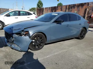 2023 Mazda 3 Premium Plus with VIN 3MZBPBEY5PM374977, listed as a Copart auction lot 70642804 with 9,029 mi miles and Salvage Title. Bid and sale history available at DreamBid. Image 1.