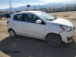2020 Mitsubishi Mirage ES z VIN ML32A3HJ1LH003969, wystawiony jako Copart lot #58267865 z przebiegiem 89 887 mil mil oraz Szkoda całkowita • Salvage title. Historia ofert i sprzedaży dostępna na DreamBid. Obrazek 4.