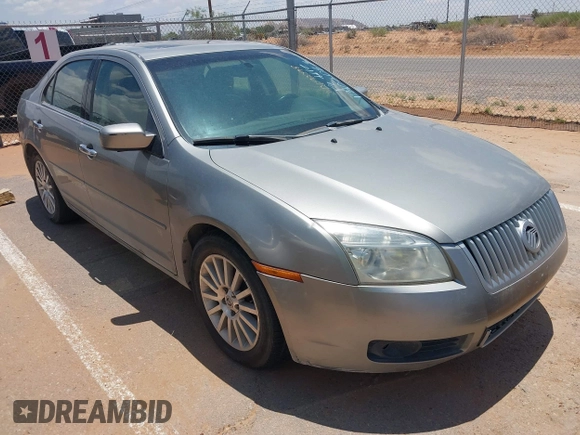 2009 Mercury Milan Premier with VIN 3MEHM081X9R622590, listed as a IAAI auction lot 42692298 with Not provided miles and . Bid and sale history available at DreamBid. Image 1.