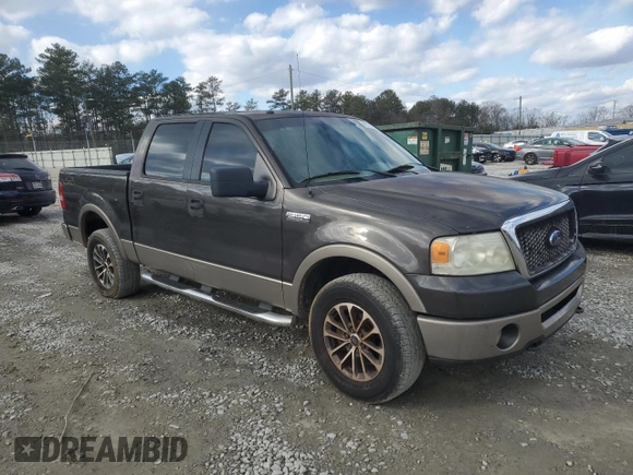 2006 Ford F-150 XLT with VIN 1FTPW14VX6FA83712, listed as a Copart auction lot 42720195 with 264,009 mi miles and Clean Title. Bid and sale history available at carsss.com. Image 4.