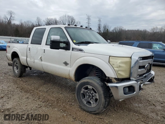 2012 Ford Super Duty F-250 SRW XL with VIN 1FT7W2BT4CEA56479, listed as a Copart auction lot 41886725 with 390,866 mi miles and Salvage Title. Bid and sale history available at carsss.com. Image 4.