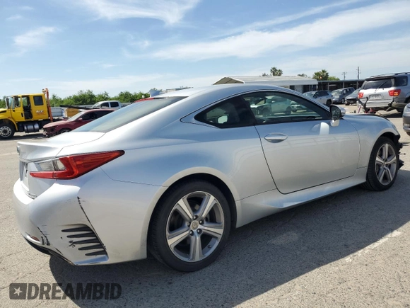 2016 Lexus RC 200t F Sport with VIN JTHHA5BC6G5002920, listed as a Copart auction lot 53126475 with 105,943 mi miles and Salvage title. Bid and sale history available at DreamBid. Image 3.