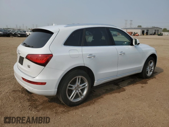 2017 Audi Q5 Premium Plus with VIN WA1L2AFP6HA016351, listed as a Copart auction lot 59000705 with 73,907 mi miles and Salvage title. Bid and sale history available at DreamBid. Image 3.