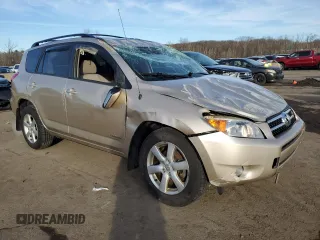 2006 Toyota RAV4 Limited with VIN JTMBK31V266008010, listed as a Copart auction lot 43575985 with 154,505 mi miles and Salvage Title. Bid and sale history available at carsss.com. Image 4.