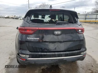 2020 Kia Sportage LX with VIN KNDPM3ACXL7643982, listed as a Copart auction lot 49917395 with 98,503 mi miles and Salvage Title. Bid and sale history available at DreamBid. Image 6.