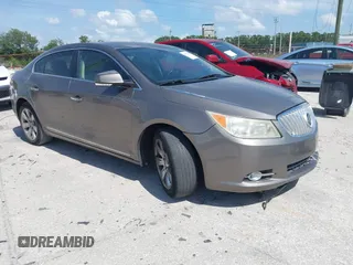 2010 Buick LaCrosse CXL with VIN 1G4GC5EG1AF235199, listed as a IAAI auction lot 41976935 with 171,846 mi miles and . Bid and sale history available at DreamBid. Image 1.
