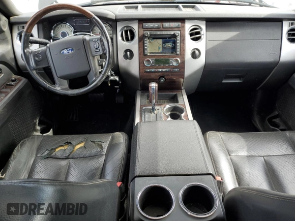 2010 Ford Expedition EL Limited with VIN 1FMJK2A53AEA17721, listed as a Copart auction lot 76057724 with 204,084 mi miles and Clean Title. Bid and sale history available at carsss.com. Image 8.