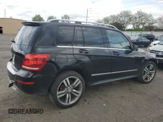 2015 Mercedes-Benz GLK 350 with VIN WDCGG8JB7FG410152, listed as a Copart auction lot 54243845 with 85,254 mi miles and Salvage Title. Bid and sale history available at DreamBid. Image 3.