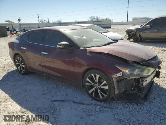 2018 Nissan Maxima SV with VIN 1N4AA6AP7JC399575, listed as a Copart auction lot 49820625 with 115,463 mi miles and Salvage Title. Bid and sale history available at DreamBid. Image 4.