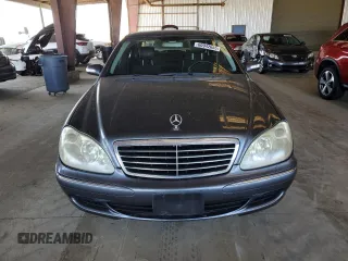 2005 Mercedes-Benz S 500 z VIN WDBNG75J05A456253, wystawiony jako Copart lot #60942685 z przebiegiem 290 351 mil mil oraz Czysty tytuł • Clean title. Historia ofert i sprzedaży dostępna na DreamBid. Obrazek 5.