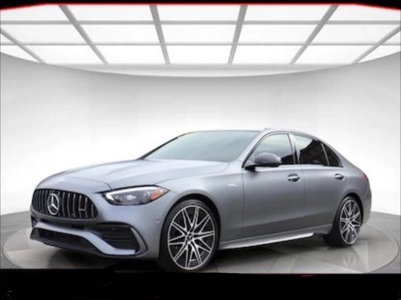 2023 Mercedes-Benz C 43 AMG with VIN W1KAF8HB5PR1196XX, listed as a Copart auction lot 50557815 with 7,642 mi miles and Clean Title. Bid and sale history available at DreamBid. Image 2.