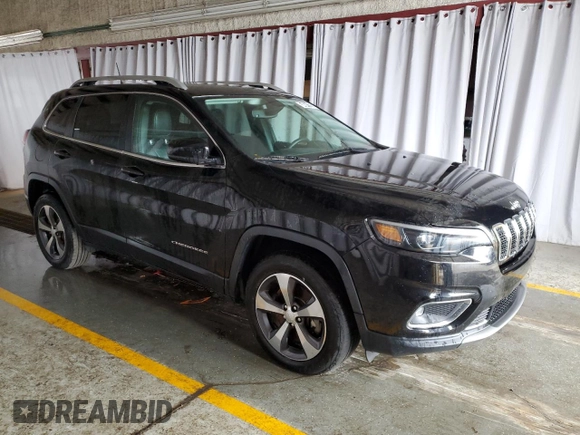 2019 Jeep Cherokee Limited with VIN 1C4PJMDN1KD322702, listed as a Copart auction lot 54841295 with 73,913 mi miles and Clean title. Bid and sale history available at DreamBid. Image 4.