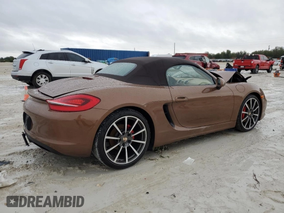 2013 Porsche Boxster S with VIN WP0CB2A85DS132155, listed as a Copart auction lot 89002615 with 61,102 mi miles and Non Repairable. Bid and sale history available at carsss.com. Image 3.