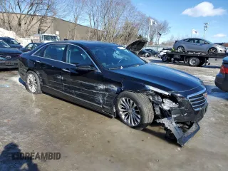 2018 Cadillac CT6 Luxury RWD z VIN 1G6KC5RX6JU159177, wystawiony jako Copart lot #45175175 z przebiegiem 134 346 mil mil oraz Czysty tytuł • Clean title. Historia ofert i sprzedaży dostępna na DreamBid. Obrazek 4.