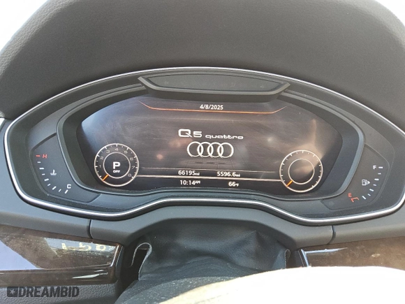 2018 Audi Q3 Premium with VIN WA1BCCFS8JR007554, listed as a Copart auction lot 50828605 with 66,195 mi miles and Clean Title. Bid and sale history available at carsss.com. Image 9.