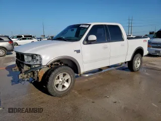 2002 Ford F-150 XLT with VIN 1FTRW08692KD89789, listed as a Copart auction lot 52621555 with 150,012 mi miles and Salvage Title. Bid and sale history available at carsss.com. Image 1.