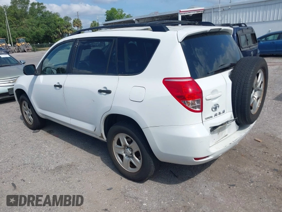 2008 Toyota RAV4 with VIN JTMZD33V386056494, listed as a IAAI auction lot 42103324 with 287,271 mi miles. Bid and sale history available at carsss.com. Image 3.