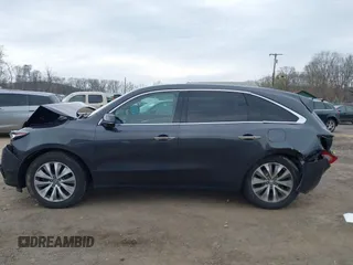 2015 Acura MDX Technology with VIN 5FRYD4H46FB005525, listed as a IAAI auction lot 42077017 with 123,077 mi miles and . Bid and sale history available at DreamBid. Image 14.