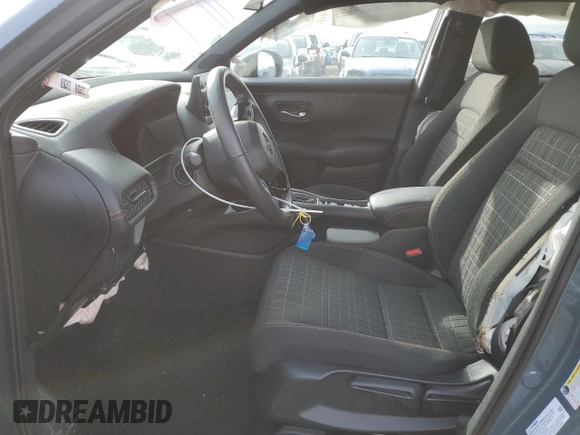 2024 Honda HR-V Sport with VIN 3CZRZ2H53RM732166, listed as a Copart auction lot 48712595 with 1,870 mi miles and Salvage title. Bid and sale history available at DreamBid. Image 7.