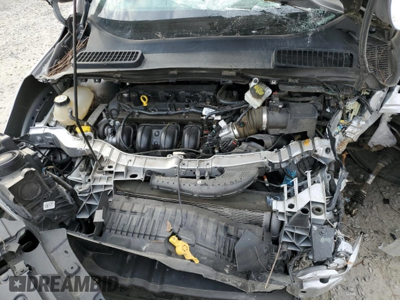 2018 Ford Escape S with VIN 1FMCU0F73JUB53435, listed as a Copart auction lot 46977155 with 105,488 mi miles and Salvage Title. Bid and sale history available at carsss.com. Image 13.