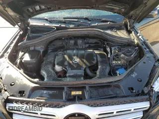 2017 Mercedes-Benz GLS 450 with VIN 4JGDF6EE9HA874694, listed as a Copart auction lot 69668974 with 128,694 mi miles and Salvage Title. Bid and sale history available at DreamBid. Image 12.