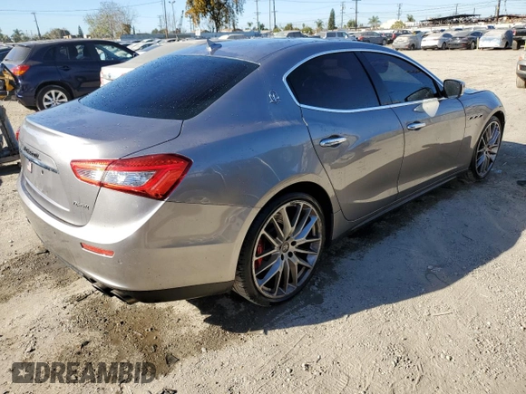 2016 Maserati Ghibli S Q4 z VIN ZAM57RTA6G1172334, wystawiony jako Copart lot #85338024 z przebiegiem 109 516 mil mil oraz Szkoda całkowita • Salvage title. Historia ofert i sprzedaży dostępna na DreamBid. Obrazek 3.