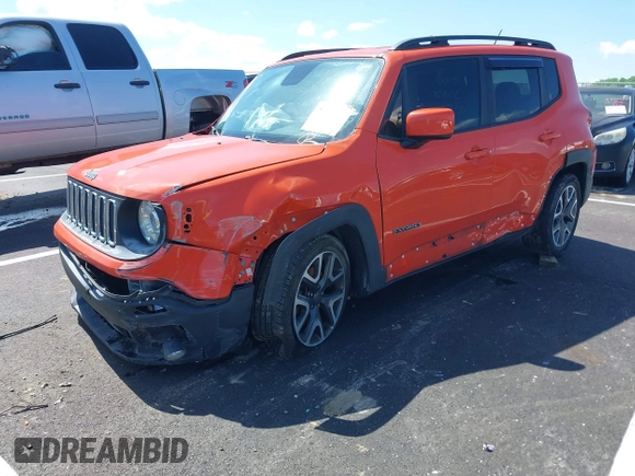 2017 Jeep Renegade Latitude z VIN ZACCJABB4HPG33377, wystawiony jako IAAI lot #41967663 z przebiegiem 141 201 mil mil oraz . Historia ofert i sprzedaży dostępna na DreamBid. Obrazek 17.