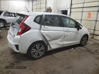 2015 Honda Fit EX-L with VIN 3HGGK5H85FM729408, listed as a Copart auction lot 46284585 with 100,723 mi miles and Salvage Title. Bid and sale history available at carsss.com. Image 3.