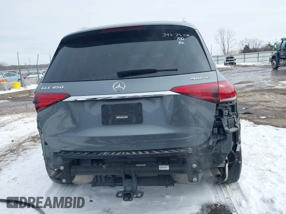 2020 Mercedes-Benz GLE 450 z VIN 4JGFB5KB8LA015890, wystawiony jako IAAI lot #41599282 z przebiegiem 50 714 mil mil oraz . Historia ofert i sprzedaży dostępna na DreamBid. Obrazek 17.
