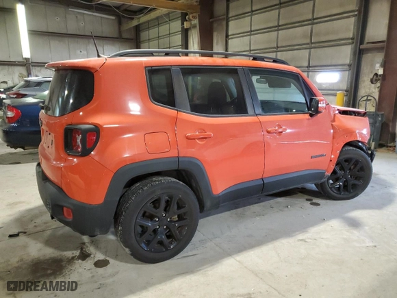 2018 Jeep Renegade Latitude with VIN ZACCJBBB4JPH76745, listed as a Copart auction lot 87449284 with NaN miles and Salvage Title. Bid and sale history available at carsss.com. Image 3.