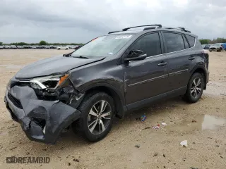 2018 Toyota RAV4 XLE with VIN JTMWFREV9JJ723357, listed as a Copart auction lot 50812175 with 111,845 mi miles and Salvage Title. Bid and sale history available at carsss.com. Image 1.