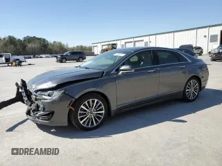 2017 Lincoln MKZ Select with VIN 3LN6L5CC7HR618752, listed as a Copart auction lot 50566125 with 90,008 mi miles and Salvage title. Bid and sale history available at DreamBid. Image 1.