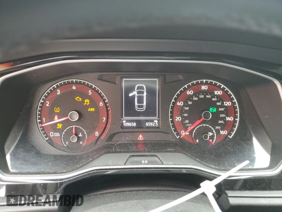 2019 Volkswagen Jetta S with VIN 3VWC57BU9KM266587, listed as a Copart auction lot 64982065 with 109,658 mi miles and Salvage title. Bid and sale history available at DreamBid. Image 9.